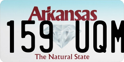 AR license plate 159UQM
