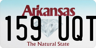 AR license plate 159UQT