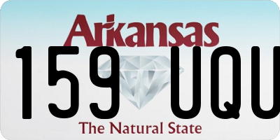 AR license plate 159UQU