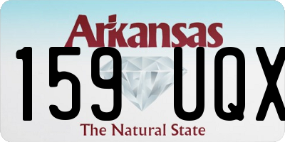 AR license plate 159UQX