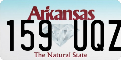 AR license plate 159UQZ