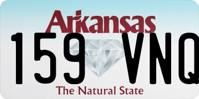 AR license plate 159VNQ