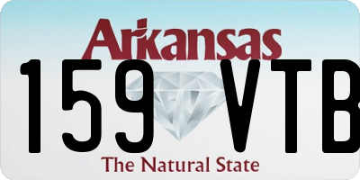AR license plate 159VTB