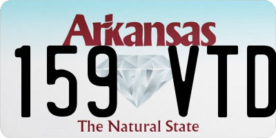 AR license plate 159VTD