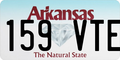 AR license plate 159VTE