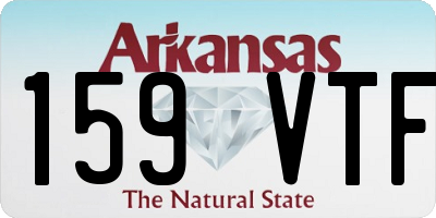 AR license plate 159VTF