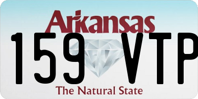 AR license plate 159VTP