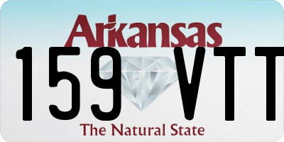 AR license plate 159VTT