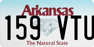 AR license plate 159VTU