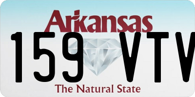 AR license plate 159VTV