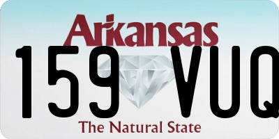 AR license plate 159VUQ