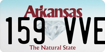 AR license plate 159VVE