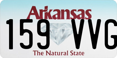 AR license plate 159VVG