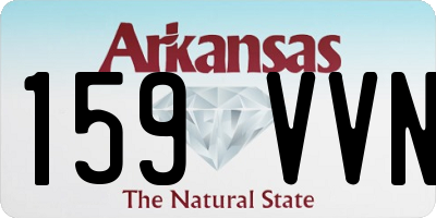 AR license plate 159VVN