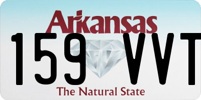 AR license plate 159VVT