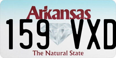 AR license plate 159VXD