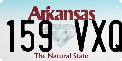 AR license plate 159VXQ