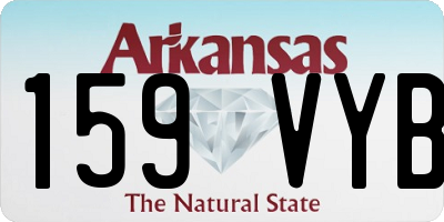 AR license plate 159VYB