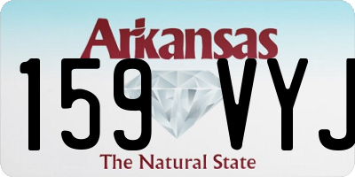AR license plate 159VYJ