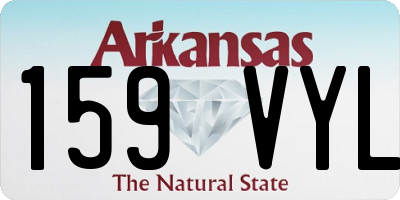 AR license plate 159VYL