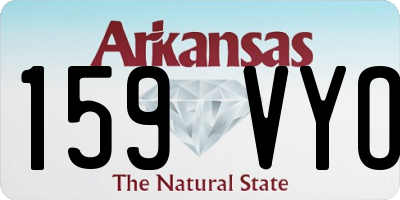 AR license plate 159VYO
