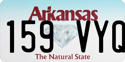 AR license plate 159VYQ