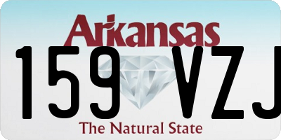 AR license plate 159VZJ