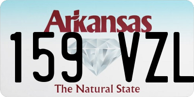 AR license plate 159VZL