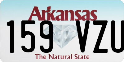 AR license plate 159VZU
