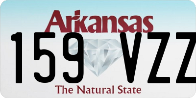 AR license plate 159VZZ