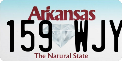 AR license plate 159WJY