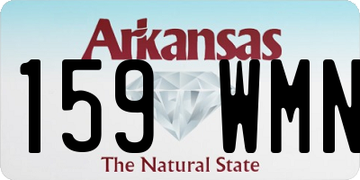 AR license plate 159WMN