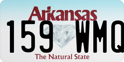AR license plate 159WMQ