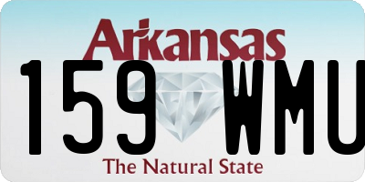 AR license plate 159WMU