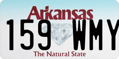 AR license plate 159WMY