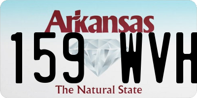 AR license plate 159WVH