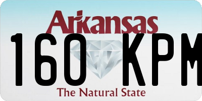 AR license plate 160KPM