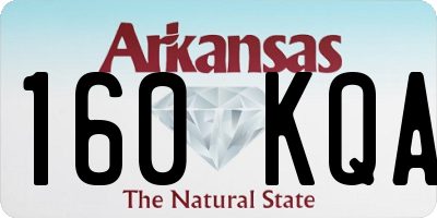 AR license plate 160KQA