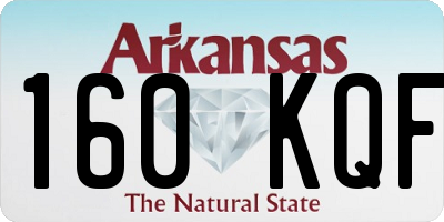 AR license plate 160KQF