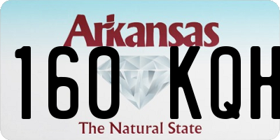 AR license plate 160KQH
