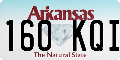 AR license plate 160KQI