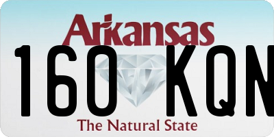 AR license plate 160KQN