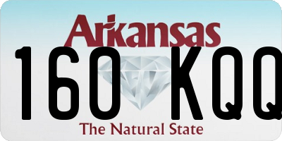 AR license plate 160KQQ