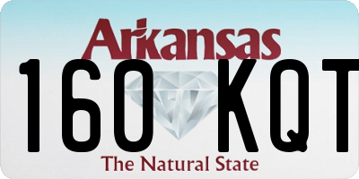 AR license plate 160KQT