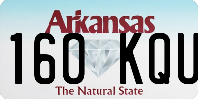 AR license plate 160KQU