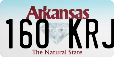 AR license plate 160KRJ