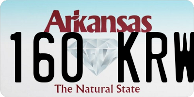 AR license plate 160KRW