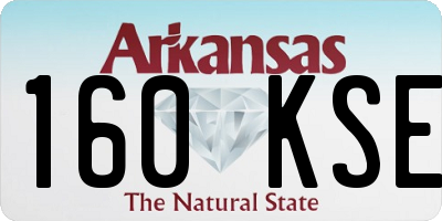 AR license plate 160KSE