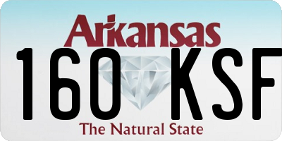 AR license plate 160KSF