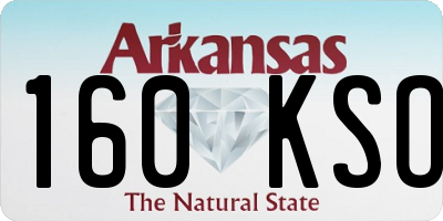 AR license plate 160KSO